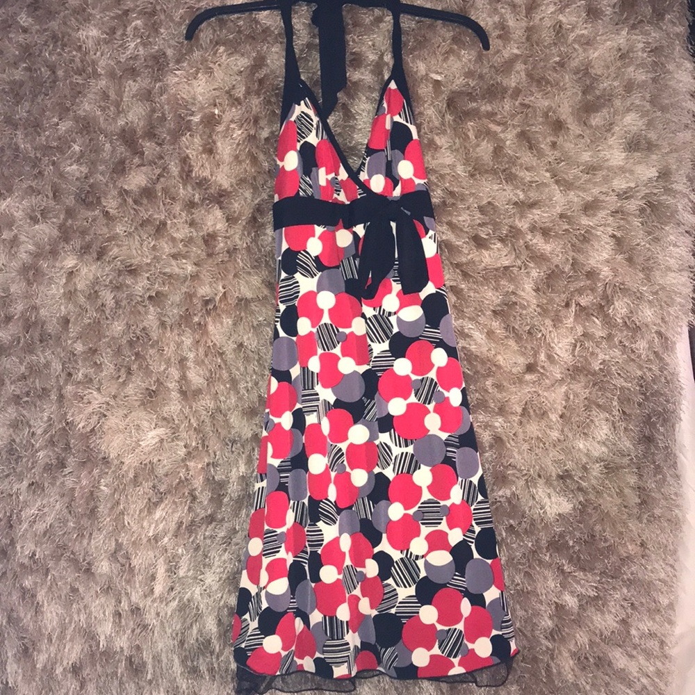 Semi formal halter dress fitting